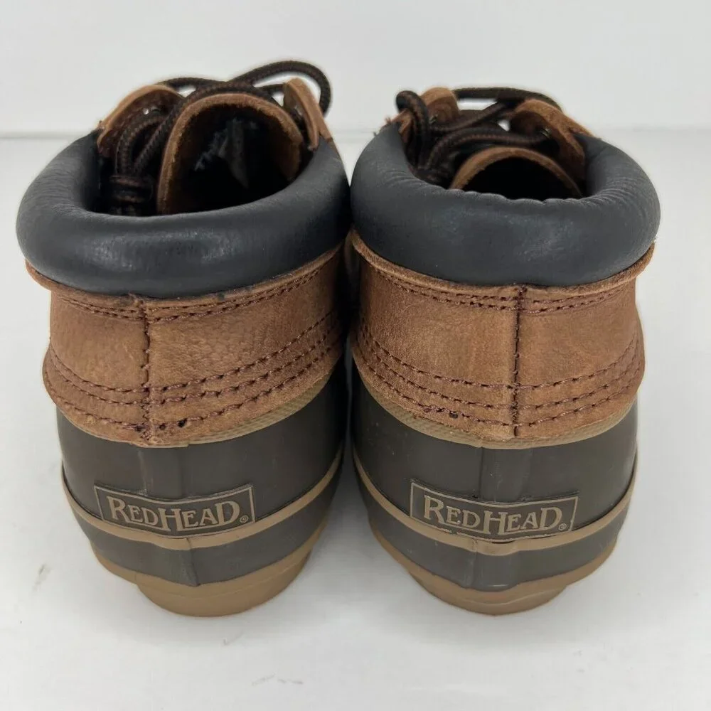 Red Head Mens 970305 Tan Thinsulate Waterproof Steel Shank Size 8 Chukka Boots